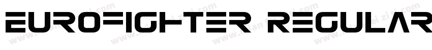 Eurofighter Regular字体转换